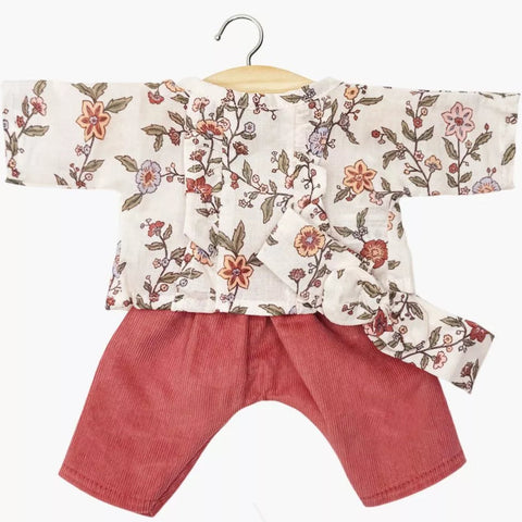 Minikane Lili Set in “Gisele” print and Corduroy for Minikane Gordis Dolls