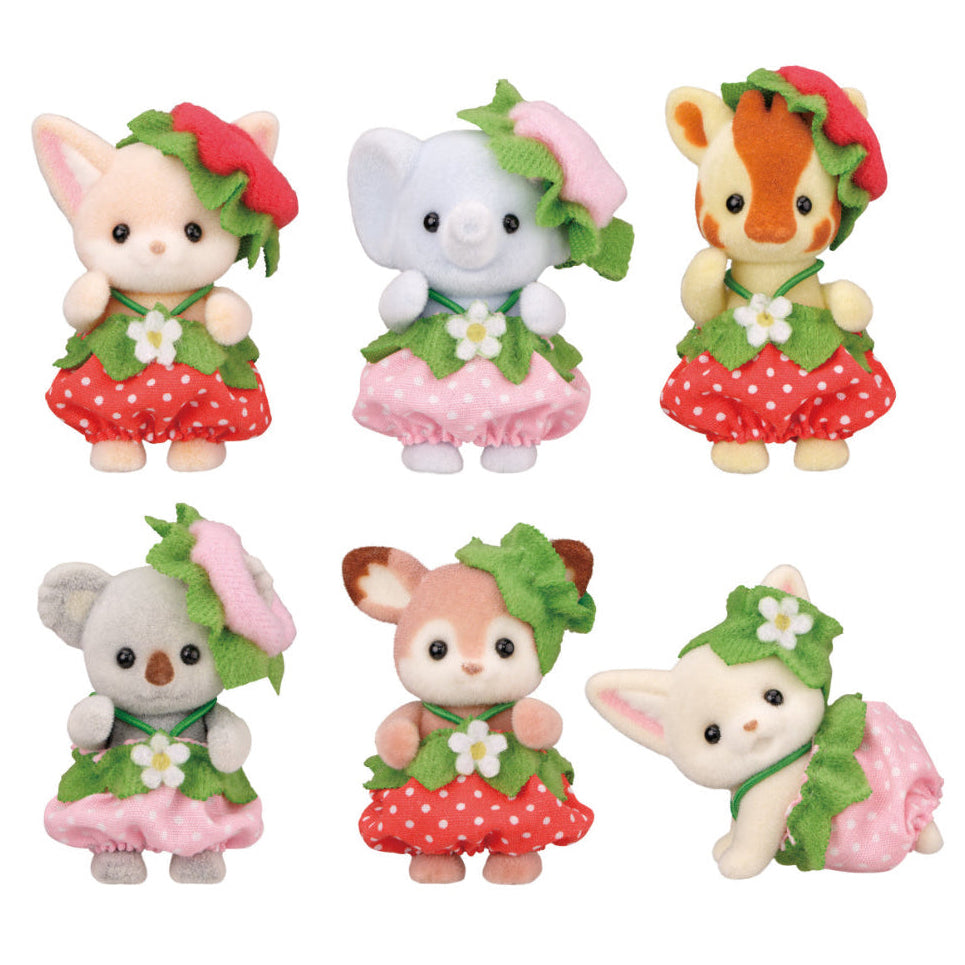 Calico Critters Cutie collectibles - Very Berry Babies Surprise Series