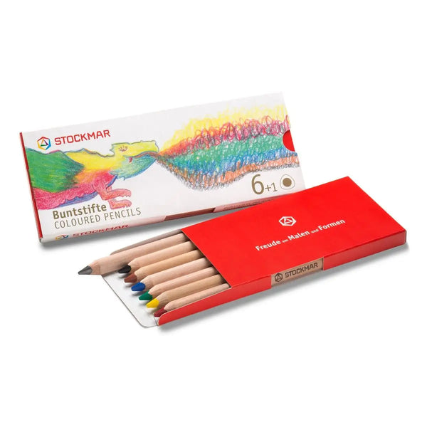 Stockmar Colored Pencils - Set of 6 + 1