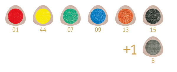Stockmar Colored Pencils - Set of 6 + 1