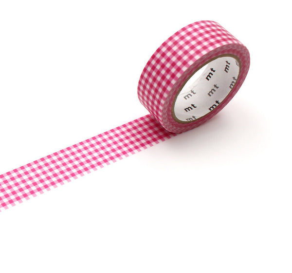 Delicate Check Pink Washi Tape