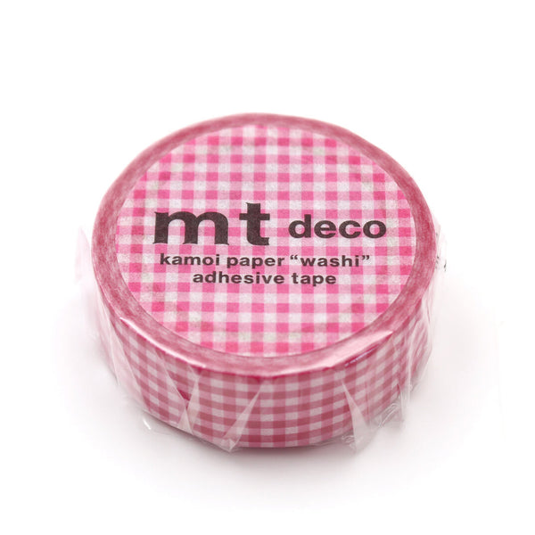 Delicate Check Pink Washi Tape