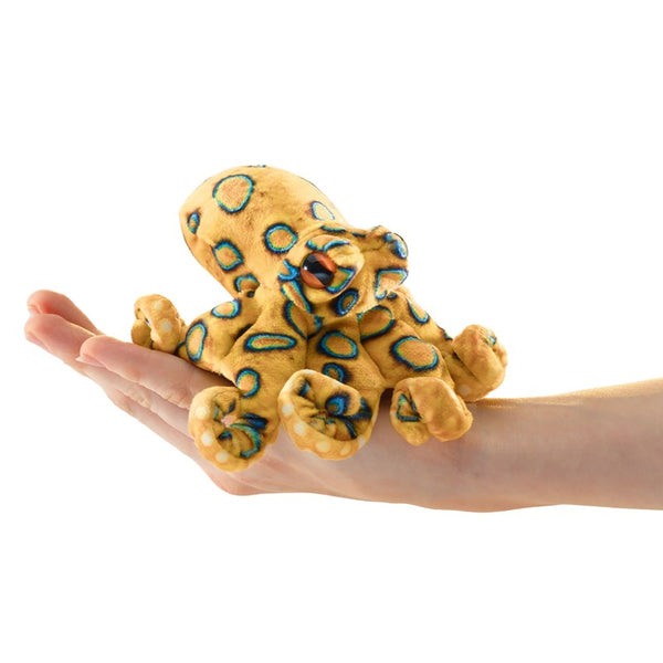 Blue-Ringed Octopus Finger Puppet By Folkmanis