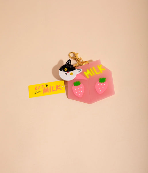 Cat Milk Charm By Carolyn Suzuki