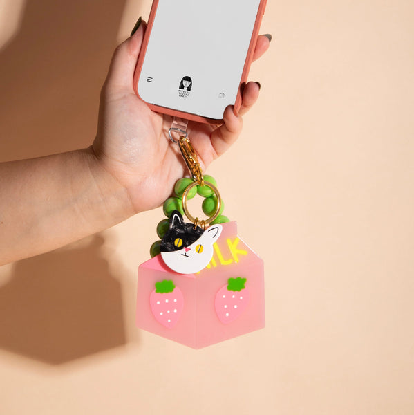 Cat Milk Charm By Carolyn Suzuki