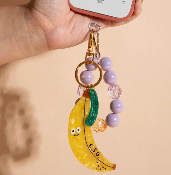 Pickle and Banana Charm By Carolyn Suzuki