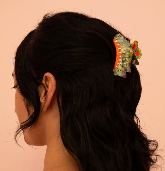 Kaiju Hair Claw By Carolyn Suzuki