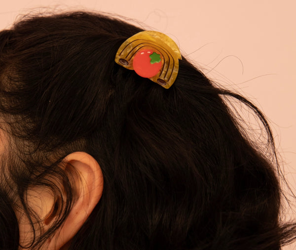 Tender ‘Roni - Mini Hair Claw By Carolyn Suzuki