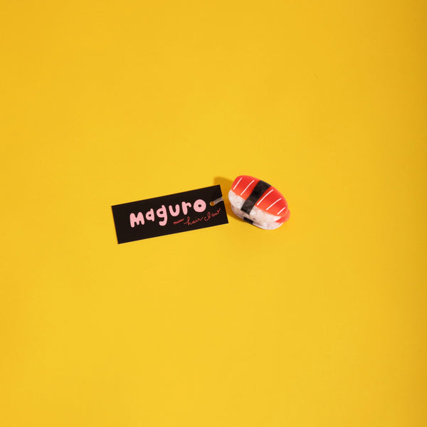 Maguro Sushi - Mini Hair Claw By Carolyn Suzuki