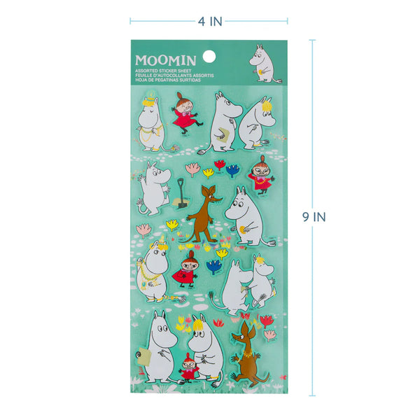 Moomin Stickers - 4 Sheets