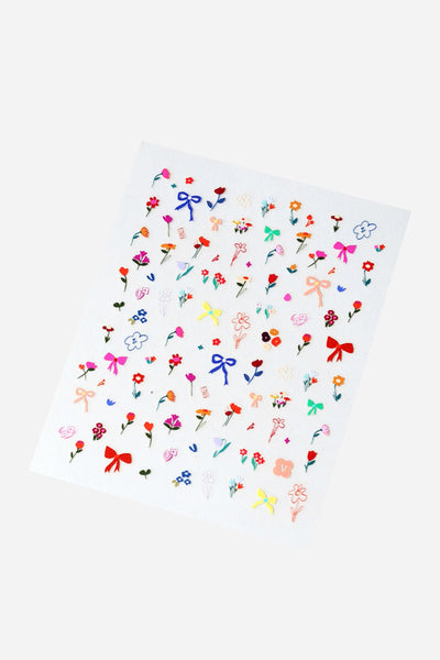 Nail Sticker By Zoe Wodarz - Flower Pop