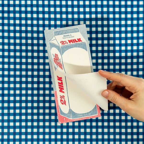 Milk Risograph Notepad