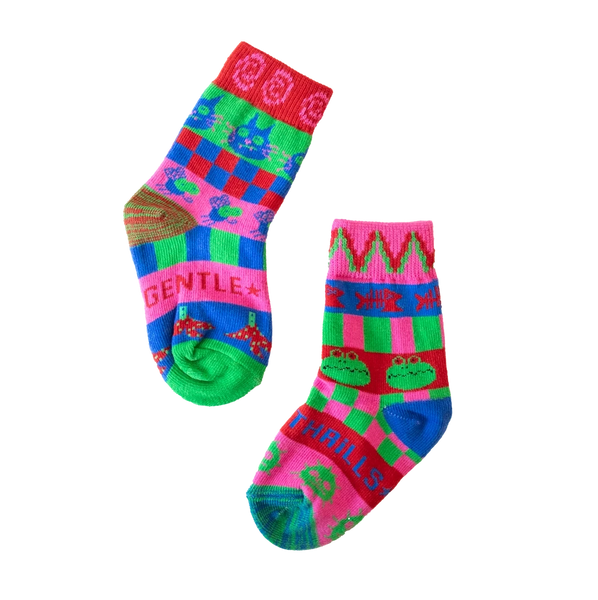 Wacky Kids Socks By Gentle Thrills