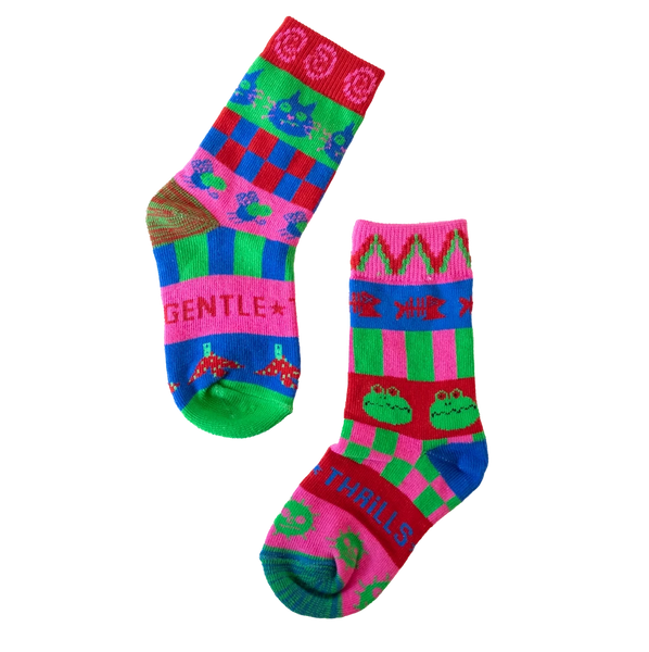 Wacky Kids Socks By Gentle Thrills