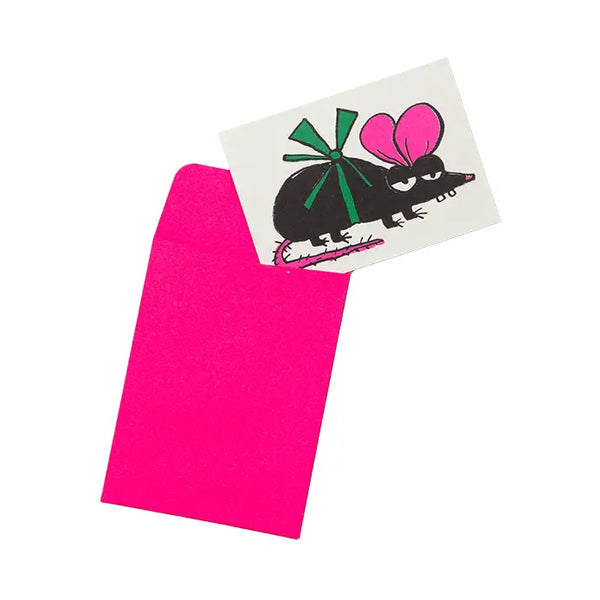 Rat Mini Card by Gentle Thrills