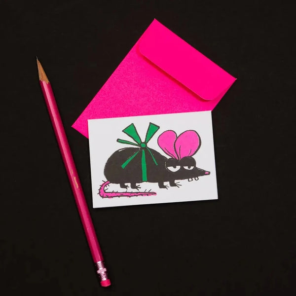 Rat Mini Card by Gentle Thrills