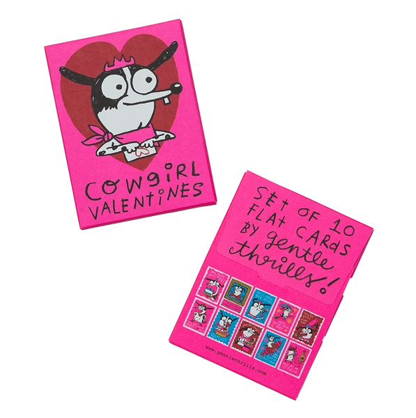 Cowgirl Valentine Set by Gentle Thrills