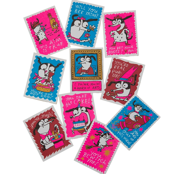 Cowgirl Valentine Set by Gentle Thrills