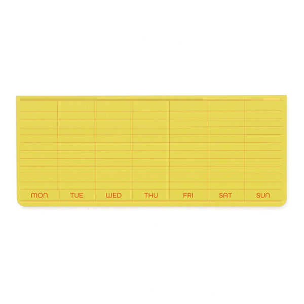 Weekly Sticky Memo Pad  by Penco