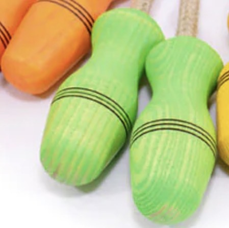Skipping Rope Linen 2m Fixed Wood Handle