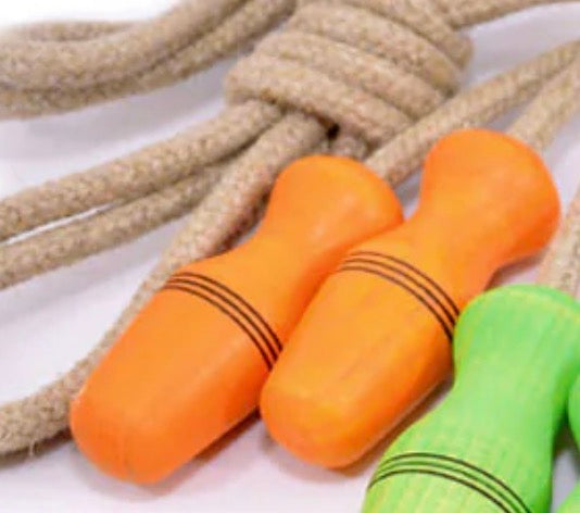 Skipping Rope Linen 2m Fixed Wood Handle