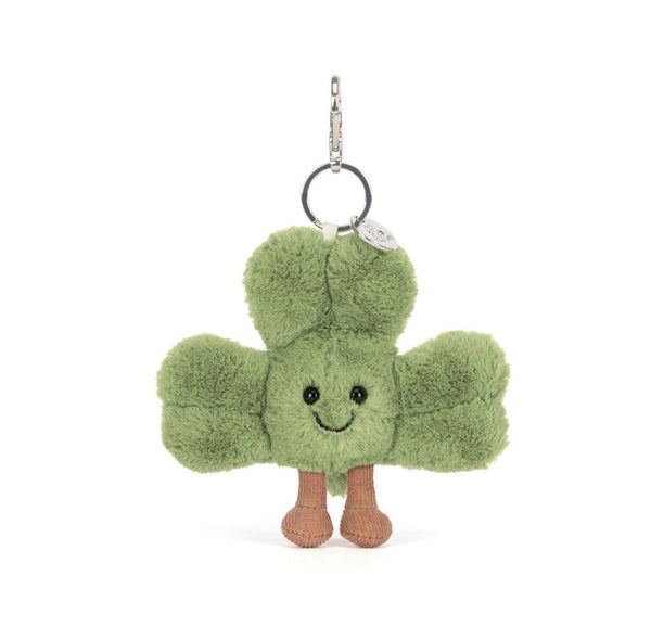 Amuseables Siofra Shamrock Bag Charm by Jellycat