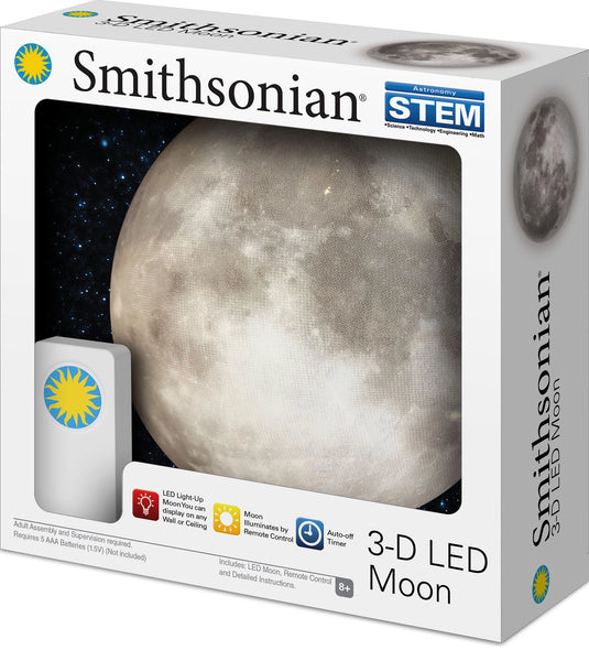 Smithsonian Glowing 3-D Moon Kit