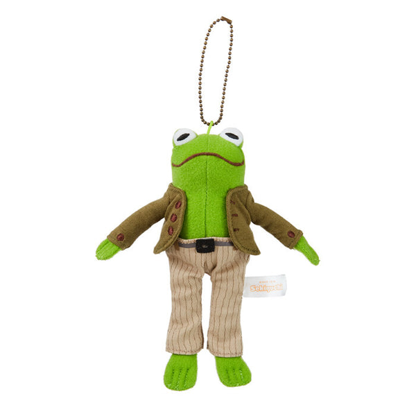 Frog and Toad Plush Keychains / Bag Charms by Sekiguchi
