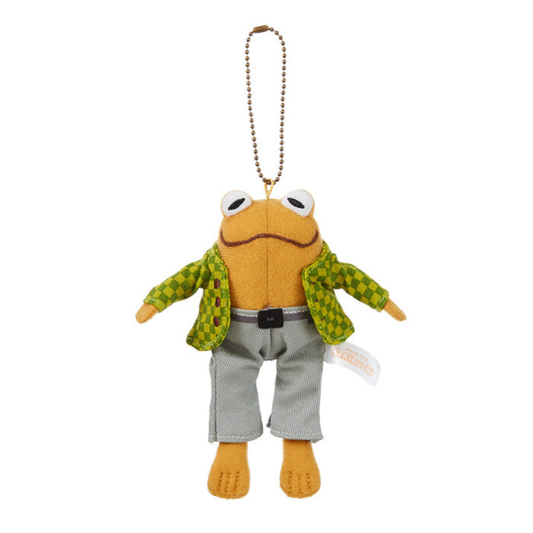 Frog and Toad Plush Keychains / Bag Charms by Sekiguchi