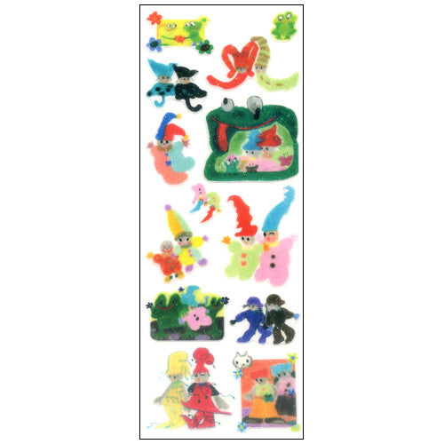 Clear Sticker Sheet from Japan (4 designs)