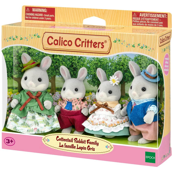 Calico Critters Cottontail Rabbit Family