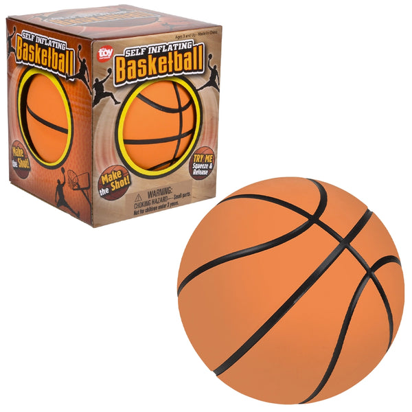 5" Self-Inflating Basketball