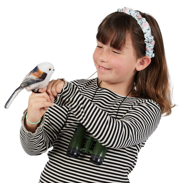 Long Tailed Tit Finger Puppet