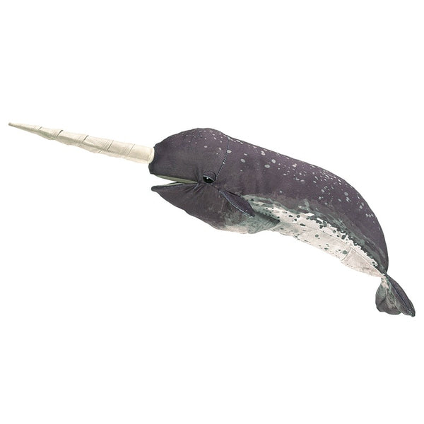 Narwhal Puppet By Folkmanis