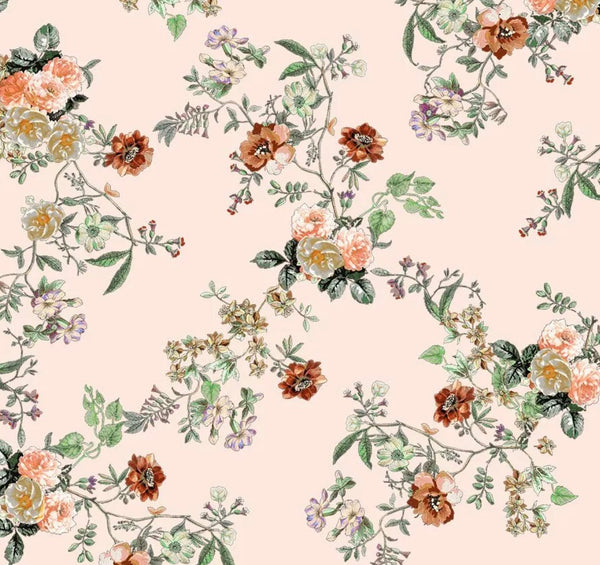 Minikane Eva Romper with Ruffle Collar in “Poetic” Print for Minikane Babies Collection Soft- Bodied Dolls