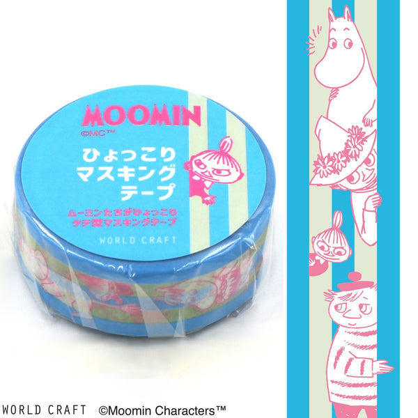 Moomin Washi Tape - Blue and Pink