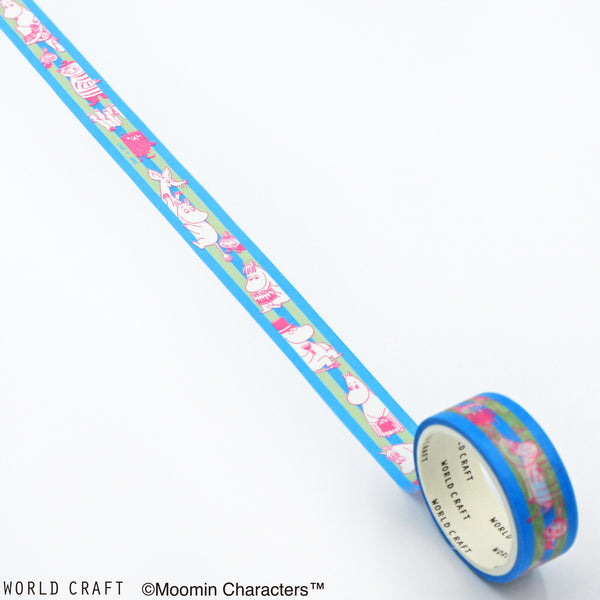 Moomin Washi Tape - Blue and Pink