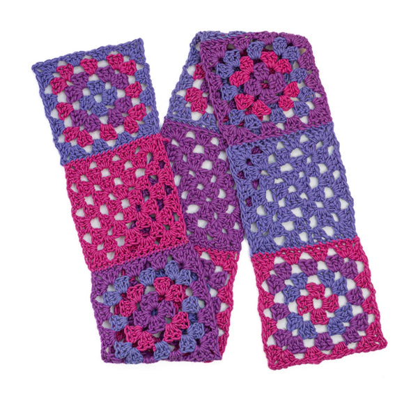 Explore Crochet: Granny Square Kit – Berry
