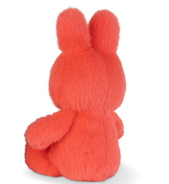 Bon Ton Toys Plush Miffy ECO Fuzzy Bright Coral  7"
