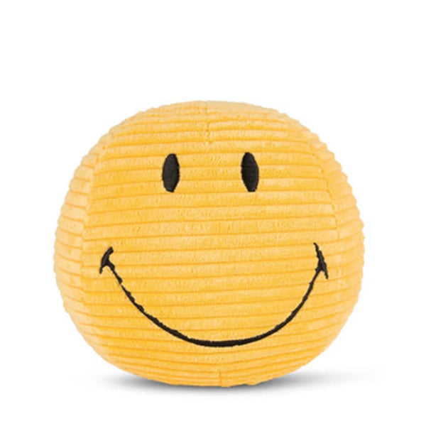 Bon Ton Toys 5” Corduroy Plush Smiley in Yellow