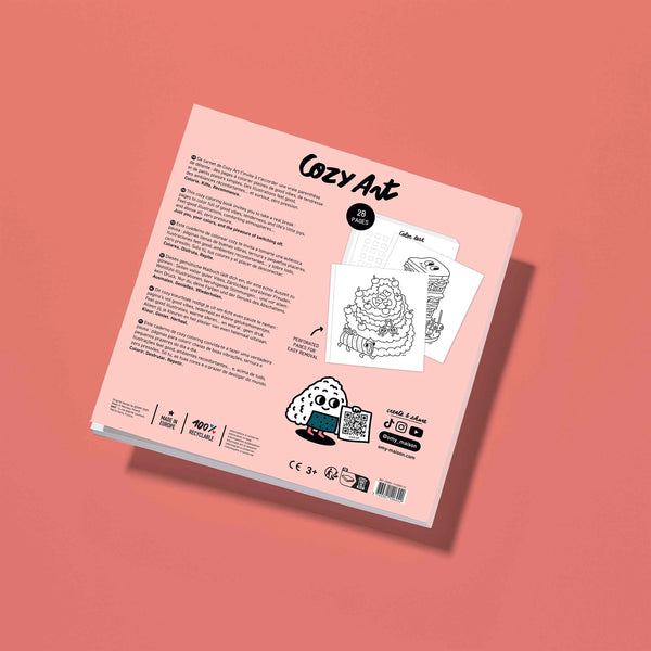 Cozy Coloring Book - Yummy Food