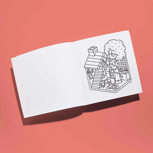 Cozy Coloring Book - Yummy Food