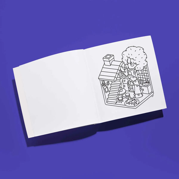 Cozy Coloring Book - Tiny House