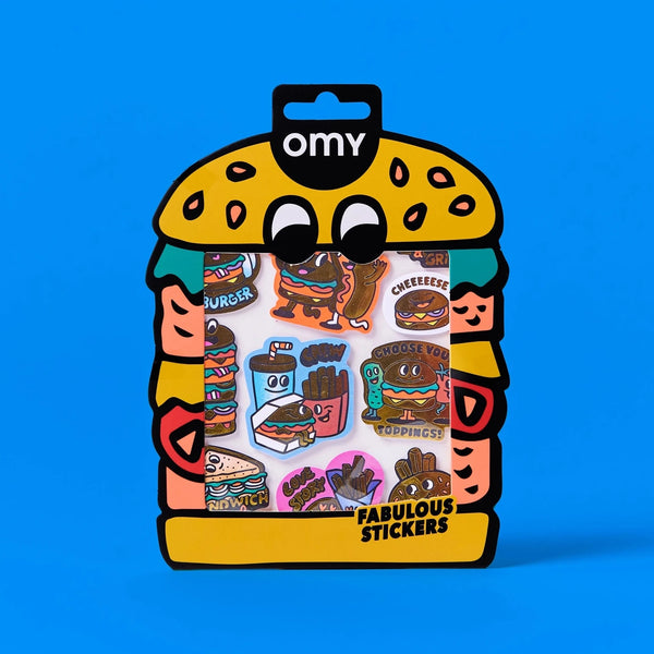 Sticker Big Burger By OMY