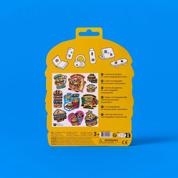 Sticker Big Burger By OMY