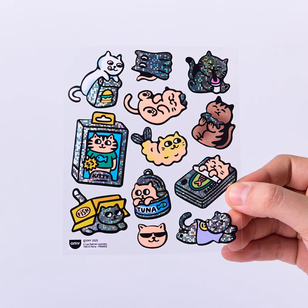 Sticker Big Kitty By OMY