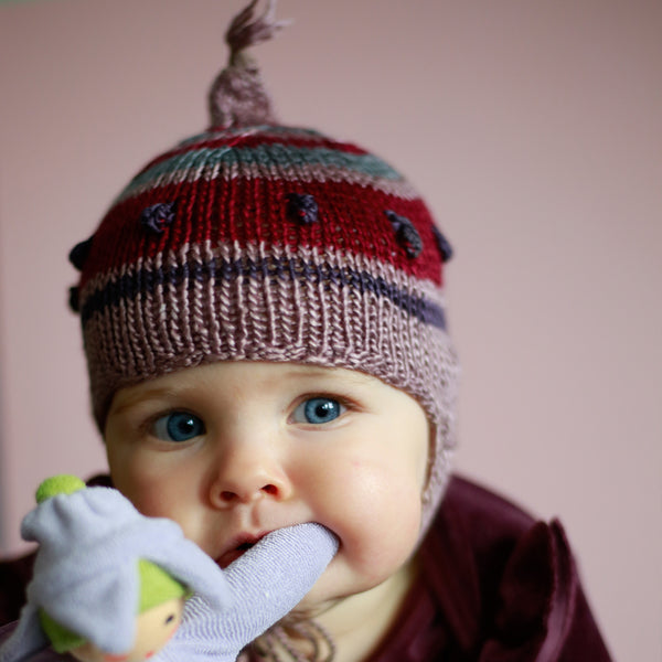 Nanchen Lavender Flower Fairy Rattle