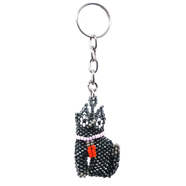 Seed Bead Keychains (multiple designs)