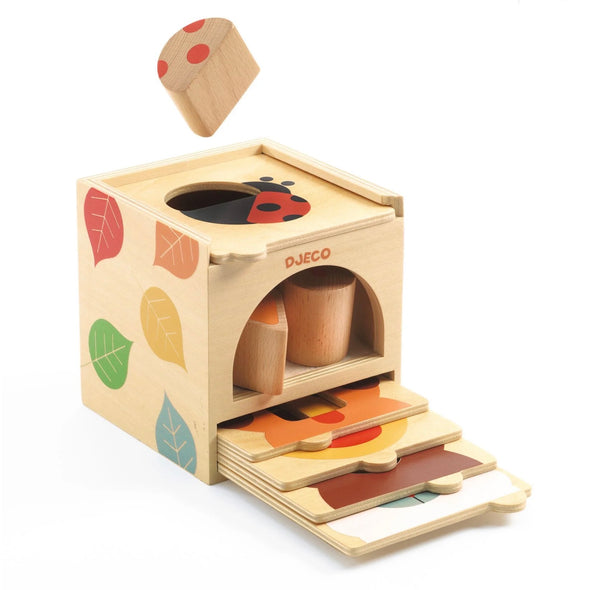 BoxBasic Wooden Activity Box By Djeco