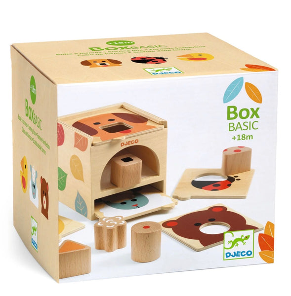 BoxBasic Wooden Activity Box By Djeco